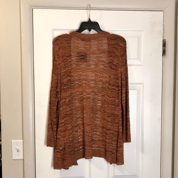 NWT Pointelle Cardigan Sweater Size Large - Picture 2 of 5